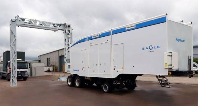 Eagle T60 trailer-based cargo inspection system